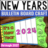 New Years 2022 Craft Goal Setting Flap Book | New Years Bulletin Board