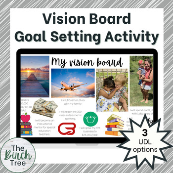 Goal Setting Digital Activity by The Birch Tree | TPT