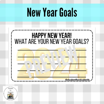 Preview of New Year Goals! (2024)