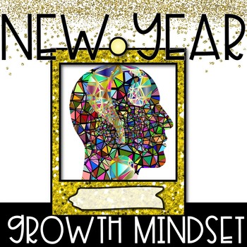 Preview of New Year Growth Mindset Activity, Posters, and Tasks