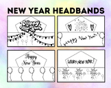 New Year Headbands | Happy New Year Crowns