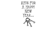 New Year Keys to Success Craftivity