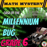 New Years Activity: 6th Grade New Years Math Mystery