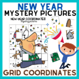 New Year Math Activity | Grid Coordinates