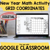 New Year Math Activity for use with Google Classroom