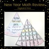 New Year Math Review & Goal Setting