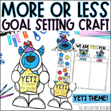 New Year More and Less Resolution & Goal Setting Craft for