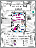 {{New Year, New Adventures Literacy Packet}}