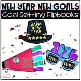 New Year Goal Setting Flip Books Writing Craft for 2024