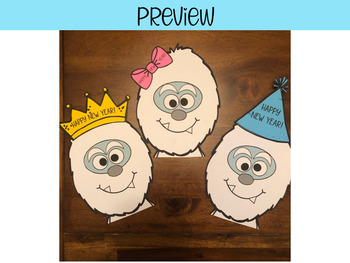 New Year, New Goals YETI, SET, GO, Printable Classroom Resource