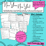 New Year, New You! Lesson - Goal Setting, Middle School, H