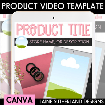 Preview of New Year Product Canva Template