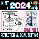 New Year Reflection & Goal Setting | In my 2024 Era | Craftivity