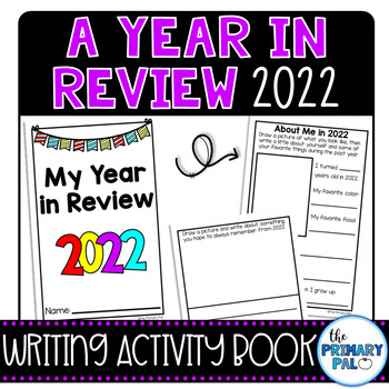 Preview of New Year Reflection Writing Journal