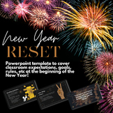 New Year Reset PowerPoint for Middle and High School (Clas