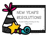 New Year Resolution Activity