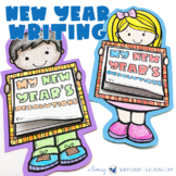 New Year Resolution Flip Book Writing Craft