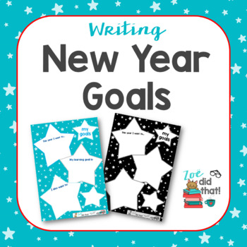 Preview of New Year Resolution Goal Setting Activity