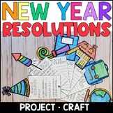 New Year Resolutions and Goals Writing Project and Craft