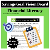 New Year - Savings Vision Board Activity
