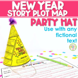 New Year Story Map Party Hat | New Year Activities | Janua