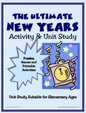 New Year Unit Study and Activity Pack