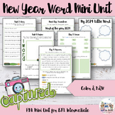 New Year Unit - Word of the Year