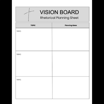 Christian Vision Board  Christian vision board, Christian planner