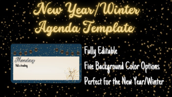 Preview of New Year/Winter Agenda Slides