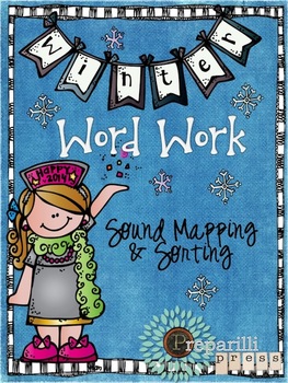 Preview of Printable Phonics Pack (New Years Day/Winter Word Work) Reading Reflex
