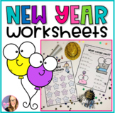 New Year Worksheets (First Grade)