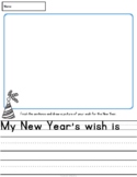 New Year Writing Prompts - PreK | Kindergarten | 1st | 2nd