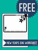 New Year's Writing Template