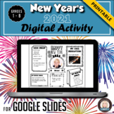 New Year's 2021 Digital Activity in Google Slides™