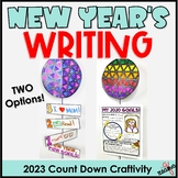 New Year's 2024 Goal Setting Craft Activity 2nd 3rd Grade