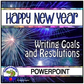 Preview of New Year's 2024 and Every Year Activities - Resolutions and Goals