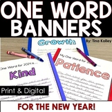 2024 New Years Activity - New Years Resolutions - One Word