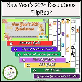 Preview of New Year's 2024 Resolutions FlipBook