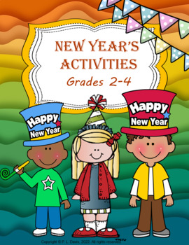 Preview of New Year's Activities Distance Learning