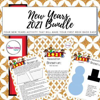 Preview of New Year's Activities for Kids