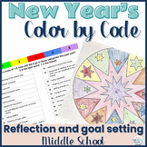New Year's Activities for Middle School - Reflection and G