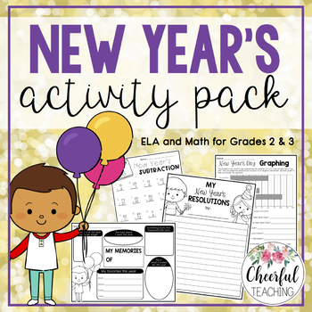 Preview of New Year's Activity Pack