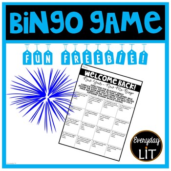 Preview of New Year's Bingo Freebie