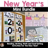 New Year's Bundle: Social Studies, Writing, Reading, and M
