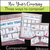 New Year's Composing - Composition Activities for Elementa