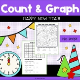 Kindergarten New Year's Count and Graph