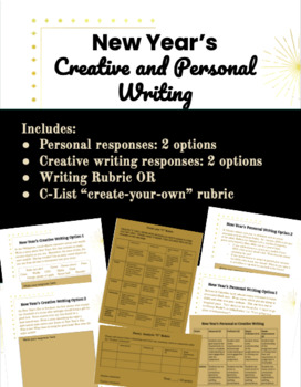 new year creative writing ideas