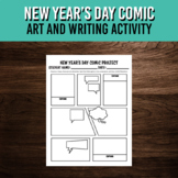 New Year's Day Comic Project | Printable Art and Writing A