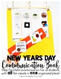 New Year's Day Holiday Communication Book/Board