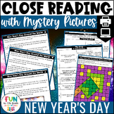 New Year's Day Reading Comprehension Passages - Close Read